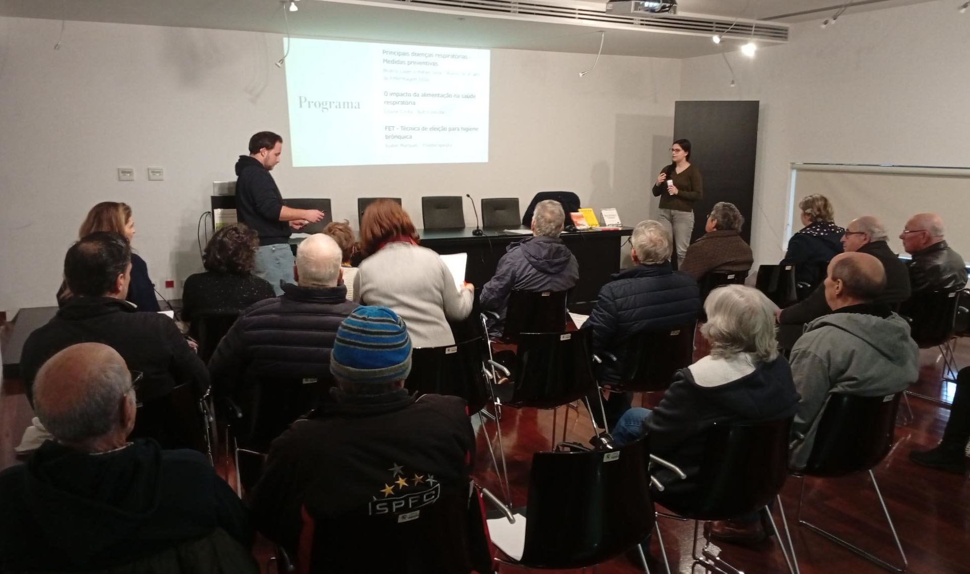 I Jornadas de Saúde Respiratória - Enfermagem, Nutrição e Reabilitação Centro de Saúde de Sever do Vouga